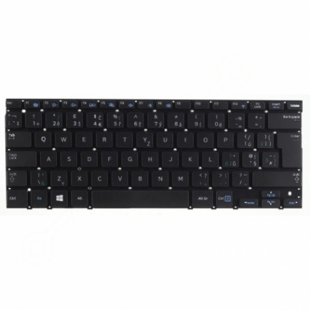 Samsung NP530U Klávesnice CZ/SK černá bez rámečku, bez podsvícení