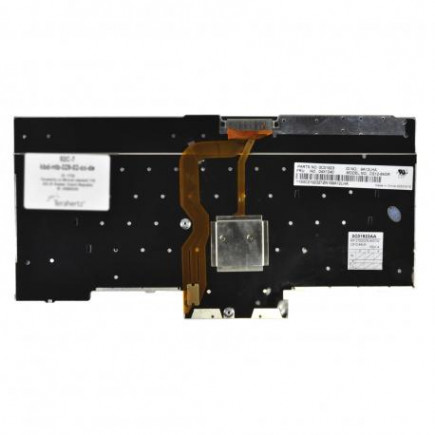 Kompatibilní 04X1270 klávesnice na notebook CZ/SK černá, bez podsvitu