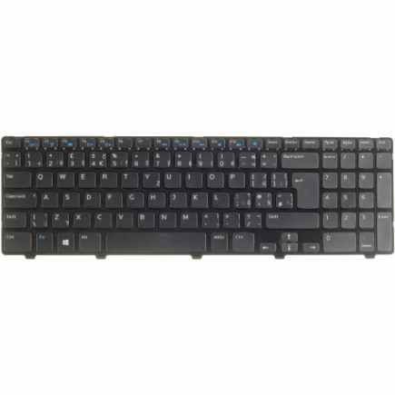 Dell Inspiron 15 3541 klávesnice na notebook CZ/SK černá, bez podsvitu