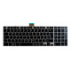 Toshiba Satellite C70-B-13W (PSCL5E-018016GR) klávesnice na notebook CZ/SK černá, podsvícená, s rámečkem