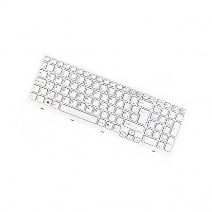 Sony Vaio VPCEH2D1E0 klávesnice na notebook, s rámečkem CZ/SK Bílá