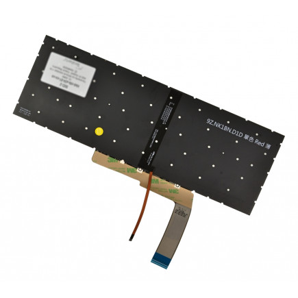 MSI GL76 11UEK-089CZ Pulse klávesnice na notebook bez rámečku černá CZ/SK podsvícená