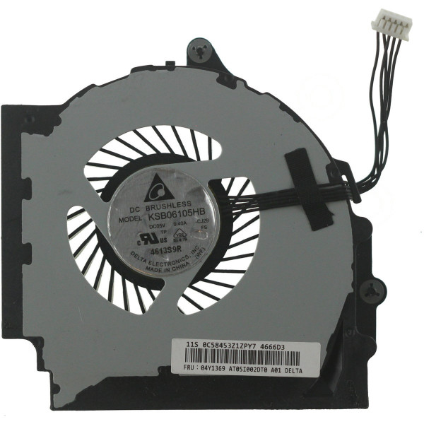 Ventilátor Chladič na notebook Kompatibilní 156327 60.4SE19.001