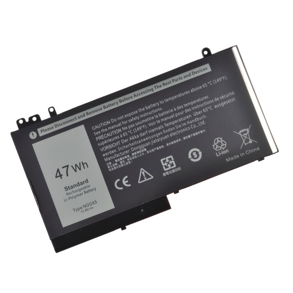 Kompatibilní Dell JY8D6 baterie 4130mAh Li-poly 11,4V, černá