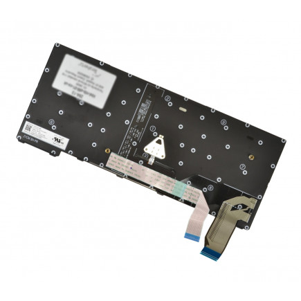 Kompatibilní Lenovo 5N21A21758 klávesnice na notebook CZ/SK černá, podsvícená, s rámečkem