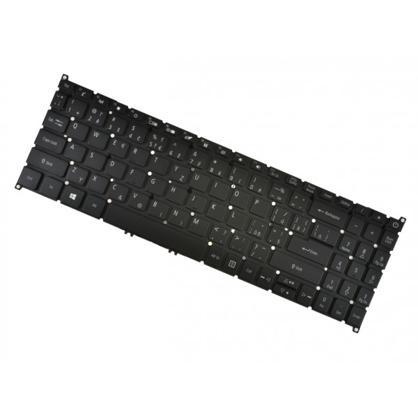 Acer Aspire A515-43 klávesnice na notebook bez rámečku černá CZ/SK podsvícená