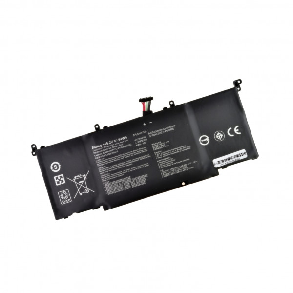 Kompatibilní Asus 0B200-01940000 baterie Li-poly 15,2V, černá