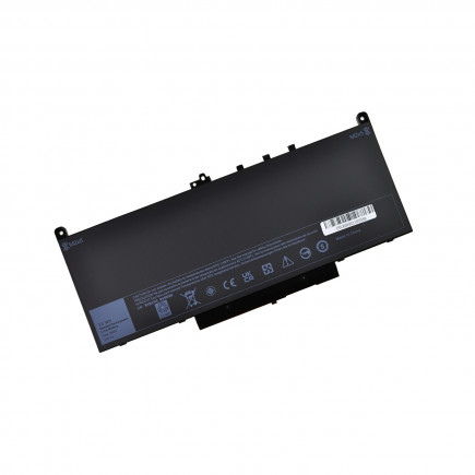 Kompatibilní Dell NJJ2H baterie 7200mAh Li-poly 7,6V, černá