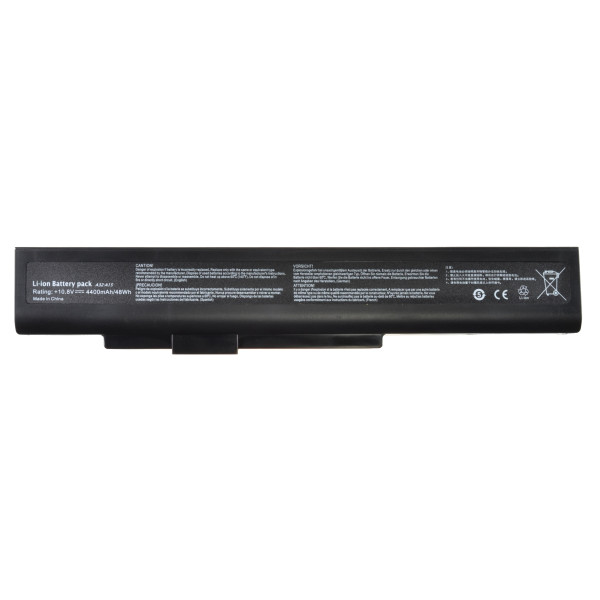 MSI CR640X Baterie pro notebook laptop 4400mAh Li-ion 11,1V, 56Wh