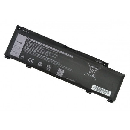 Kompatibilní 266J9 baterie 51Wh Li-poly 11,4V, černá