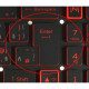 Acer Aspire AN517-41 klávesnice na notebook bez rámečku černá CZ/SK podsvícená