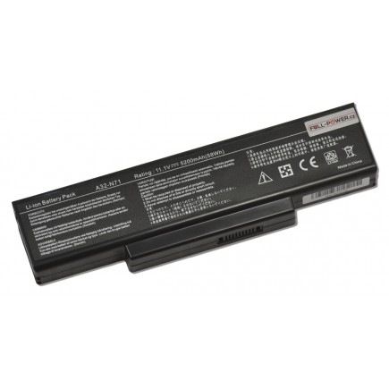 Asus N73Jn baterie 5200mAh Li-ion 11,1V články SAMSUNG